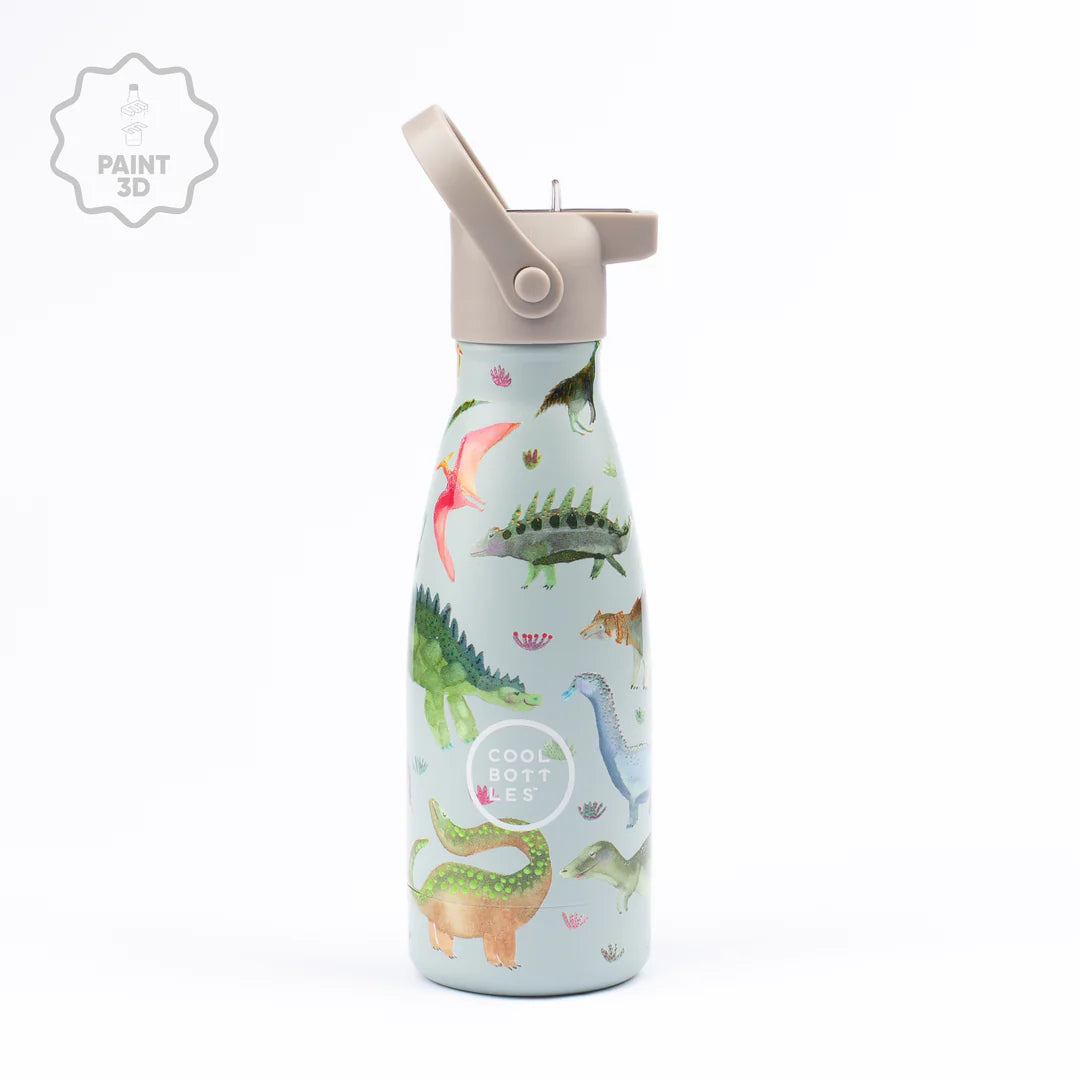 Botella Térmica Infantil de Acero Inoxidable DINOS PLANET 260ml - COOL BOTTLES