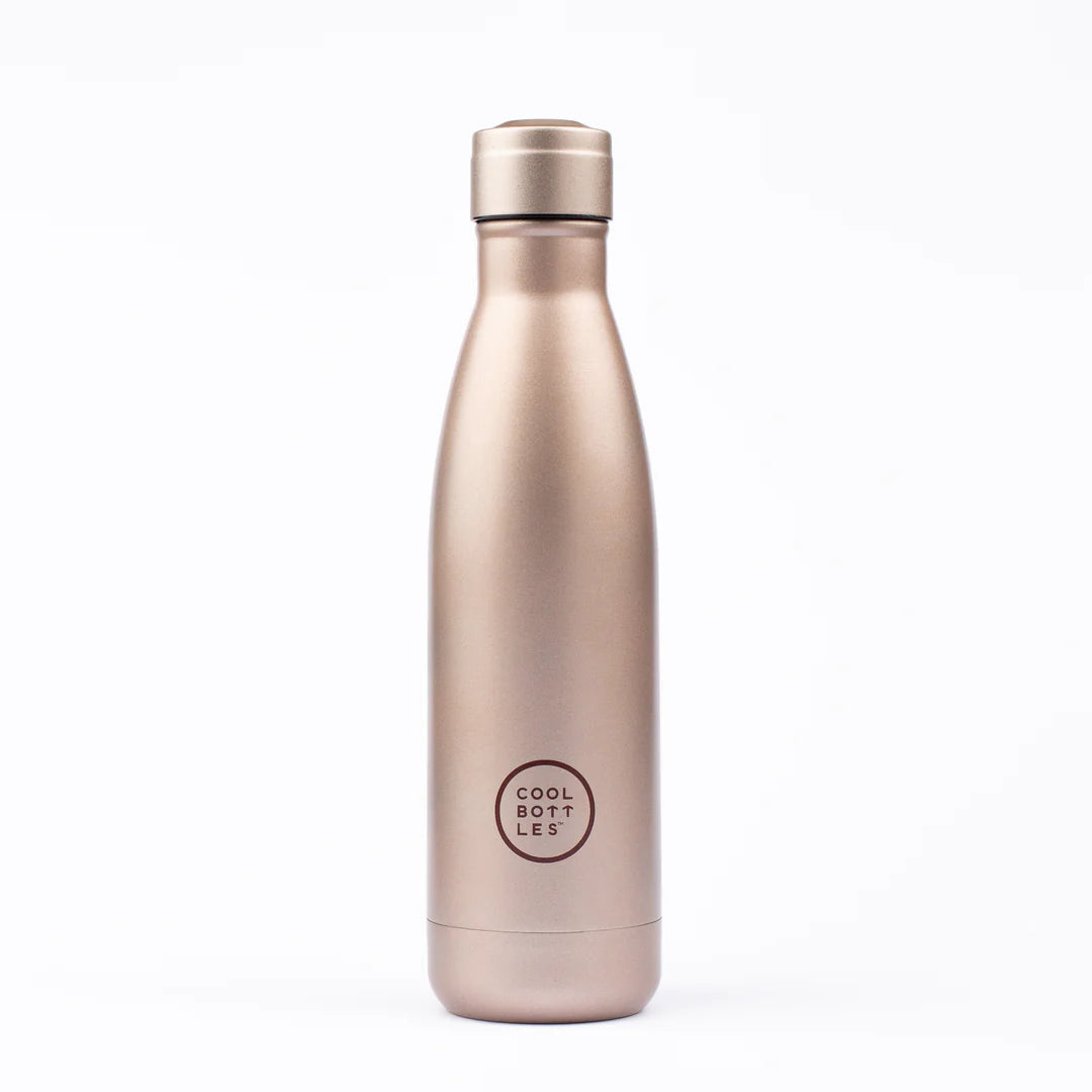 Botella Térmica de Acero Inoxidable METALLIC ROSE 500ml - COOL BOTTLES