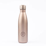 Botella Térmica de Acero Inoxidable METALLIC ROSE 500ml - COOL BOTTLES