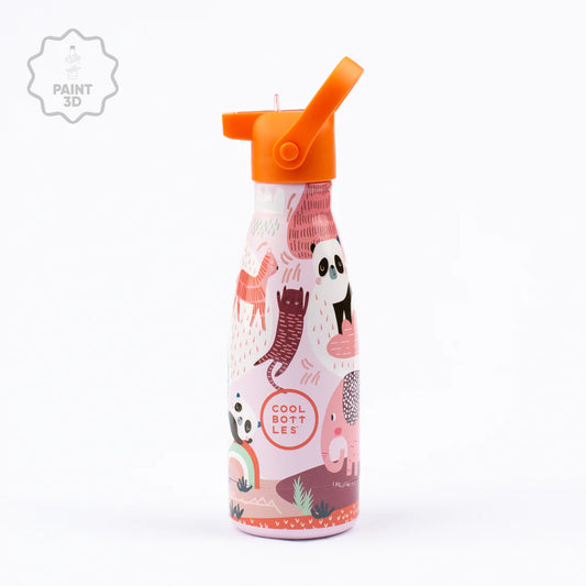 Botella Térmica Infantil de Acero Inoxidable PANDA GANG 260ml - COOL BOTTLES