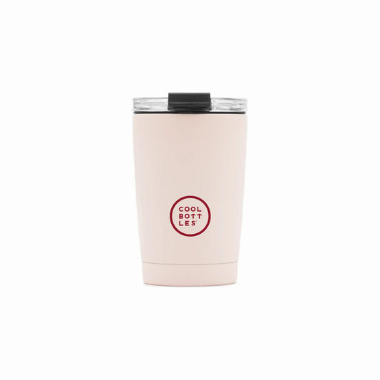 Vaso Térmico Tumbler de Acero Inoxidable PASTEL PINK 330ml - COOL BOTTLES