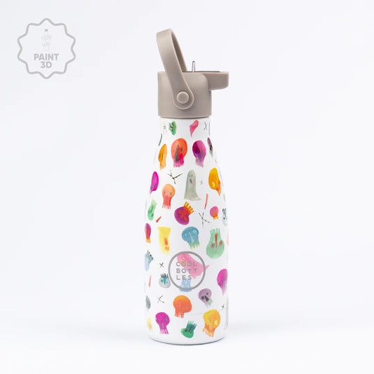 Botella Térmica Infantil de Acero Inoxidable CRAZY SKULLS 260ml - COOL BOTTLES