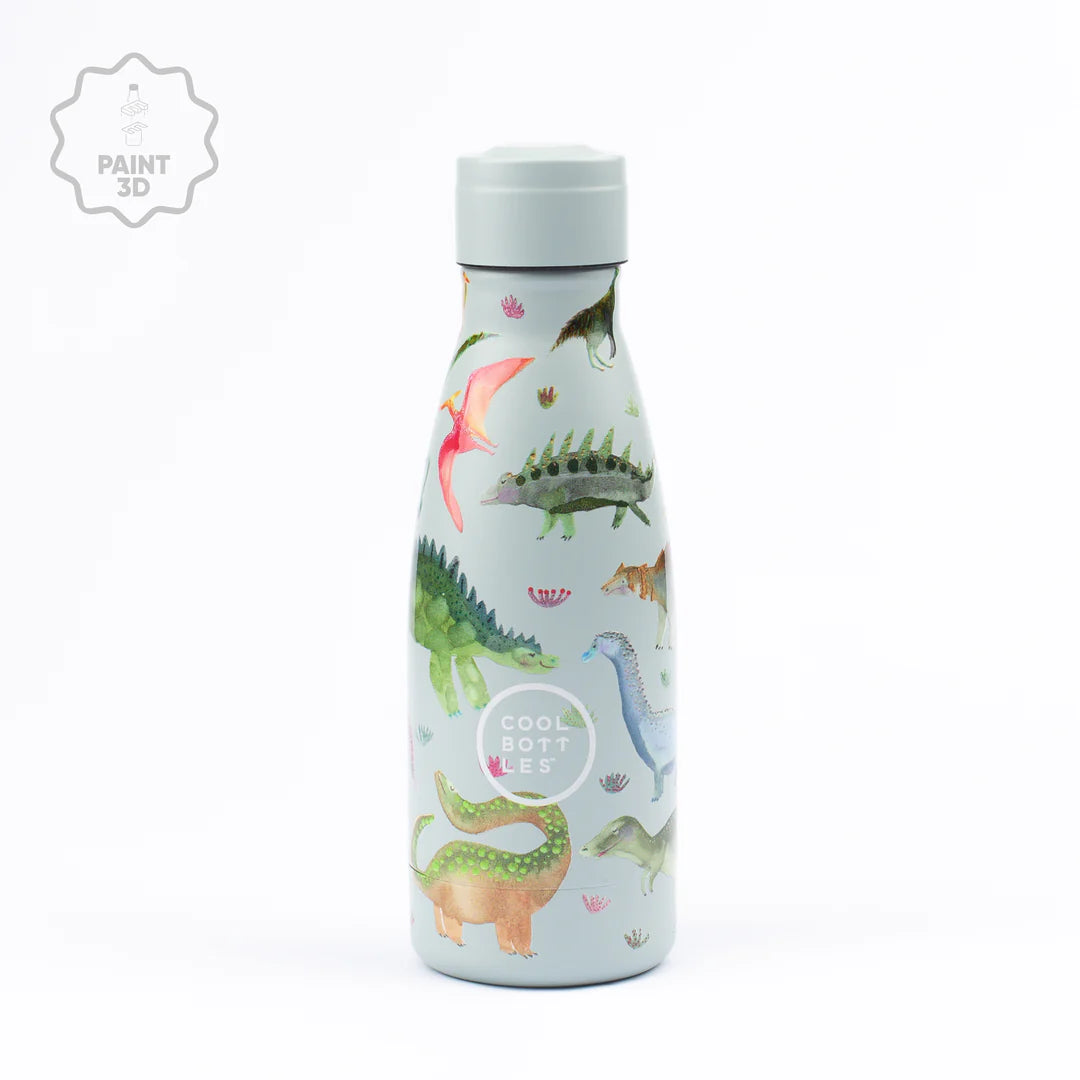 Botella Térmica Infantil de Acero Inoxidable DINOS PLANET 260ml - COOL BOTTLES