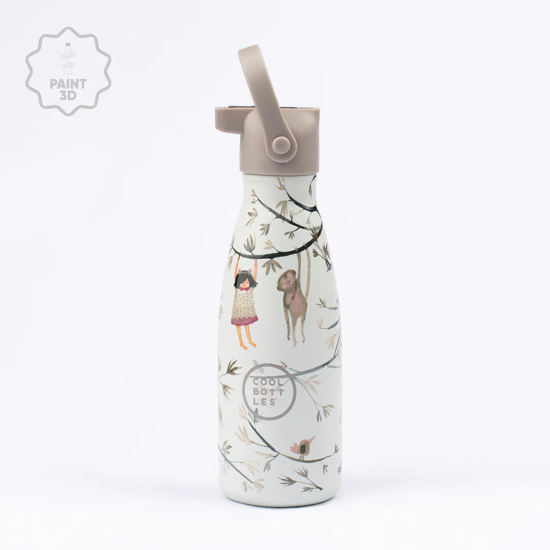 Botella Térmica Infantil de Acero Inoxidable HANGING FRIENDS 260ml - COOL BOTTLES