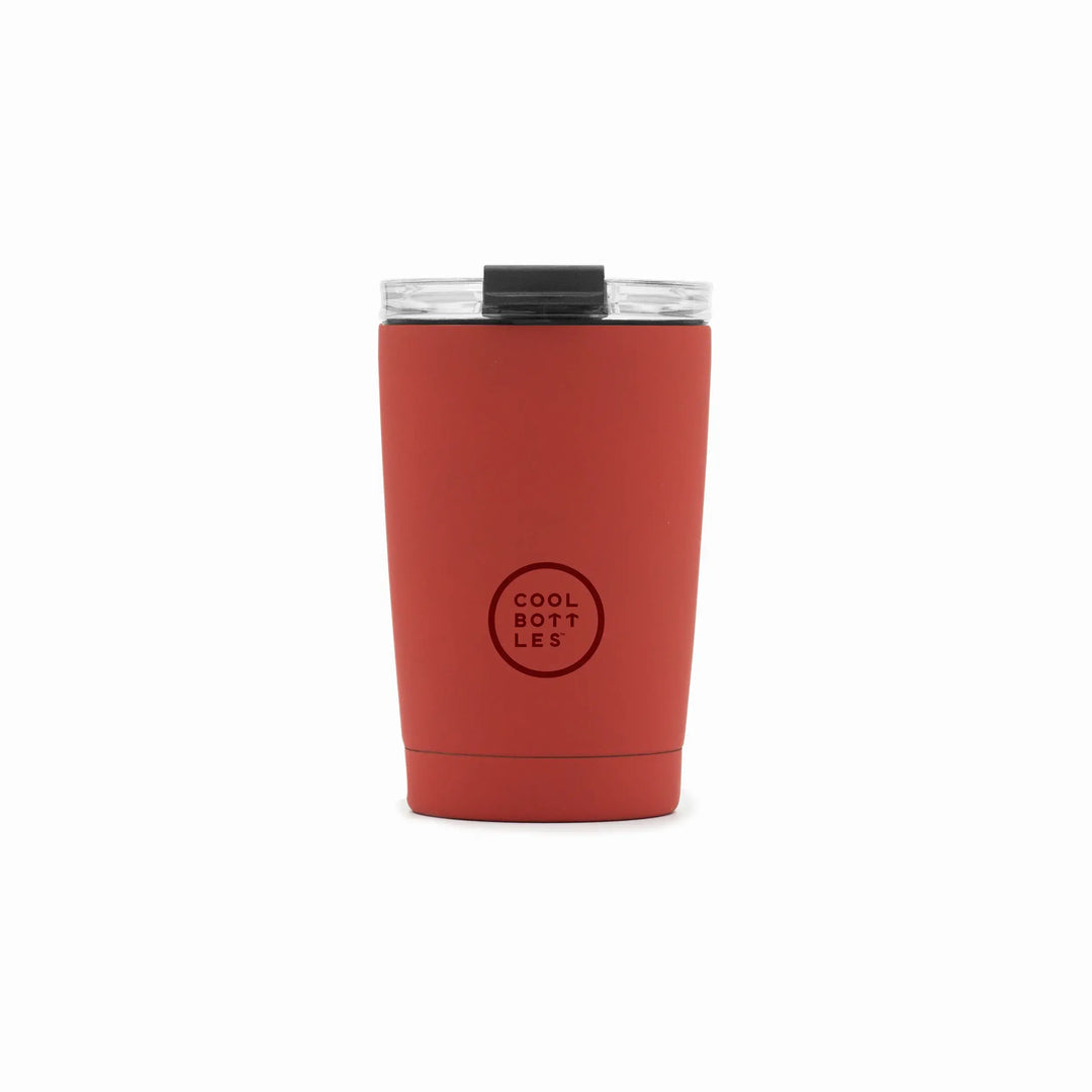 Vaso Térmico Tumbler de Acero Inoxidable VIVID RED 330ml - COOL BOTTLES