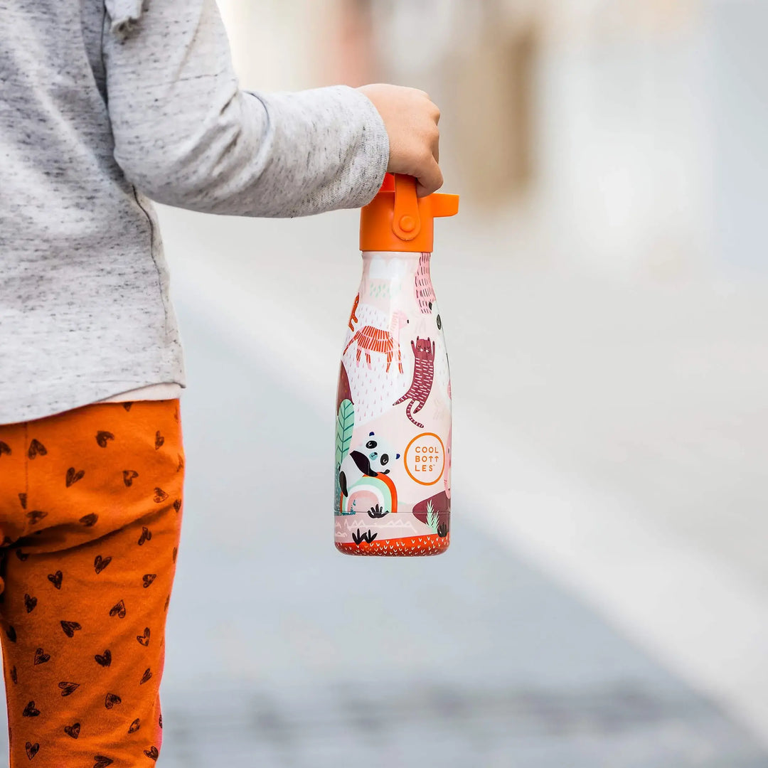 Botella Térmica Infantil de Acero Inoxidable PANDA GANG 260ml - COOL BOTTLES