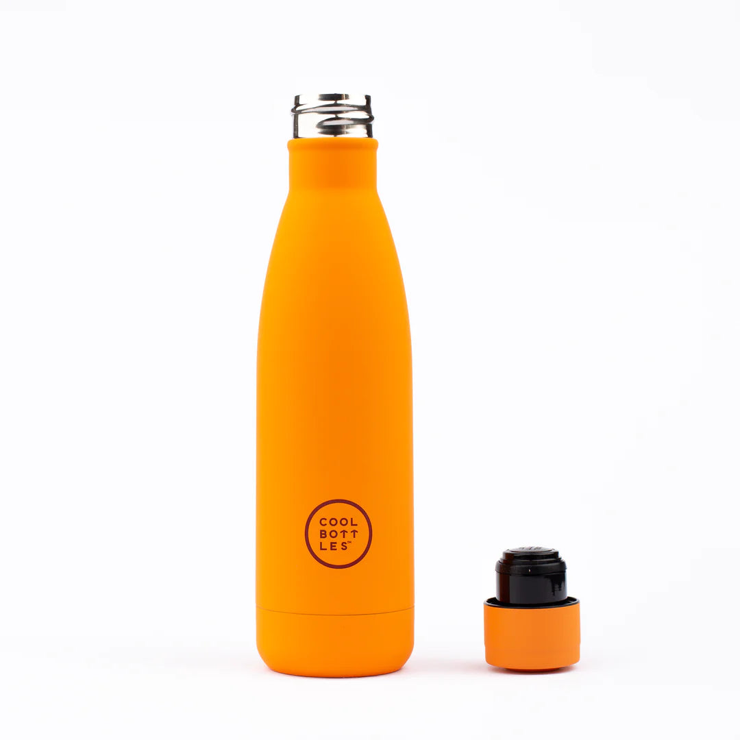 Botella Térmica de Acero Inoxidable VIVID ORANGE 500ml - COOL BOTTLES