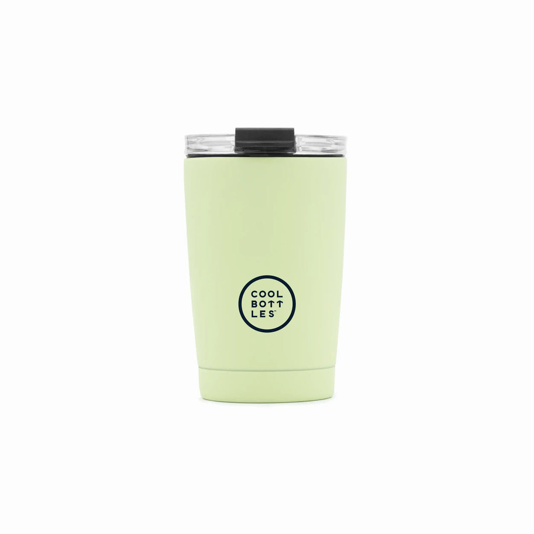 Vaso Térmico Tumbler de Acero Inoxidable PASTEL GREEN 330ml - COOL BOTTLES