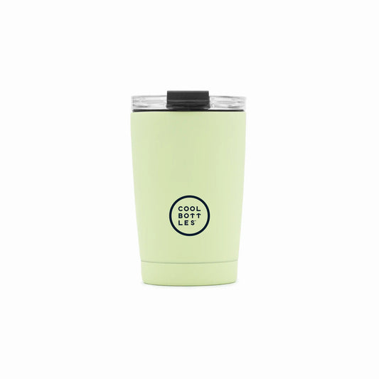 Vaso Térmico Tumbler de Acero Inoxidable PASTEL GREEN 330ml - COOL BOTTLES