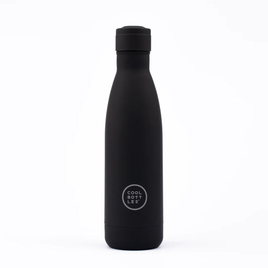 Botella Térmica de Acero Inoxidable MONO BLACK 500ml - COOL BOTTLES