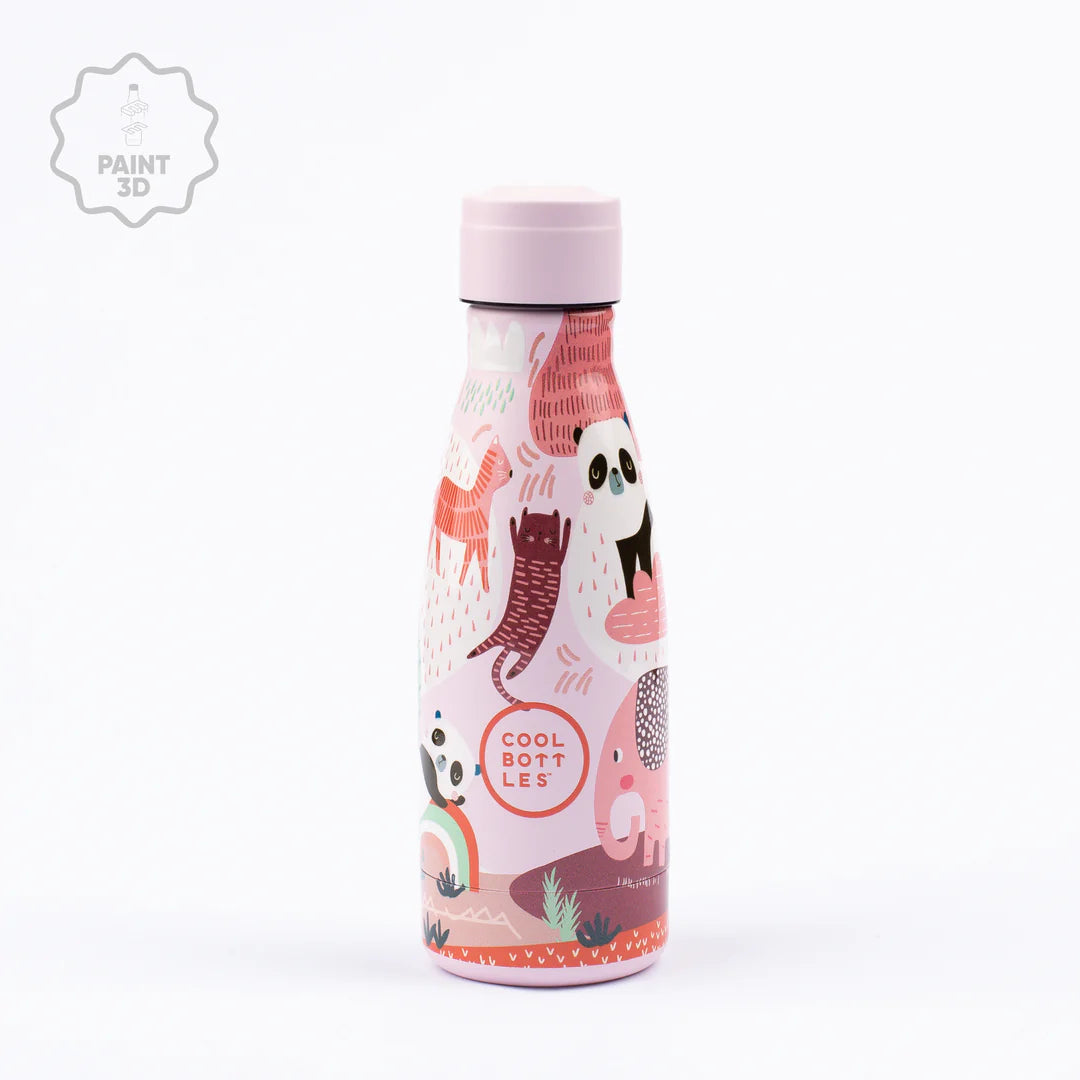 Botella Térmica Infantil de Acero Inoxidable PANDA GANG 260ml - COOL BOTTLES