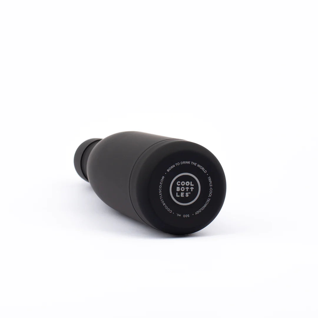 Botella Térmica de Acero Inoxidable MONO BLACK 500ml - COOL BOTTLES
