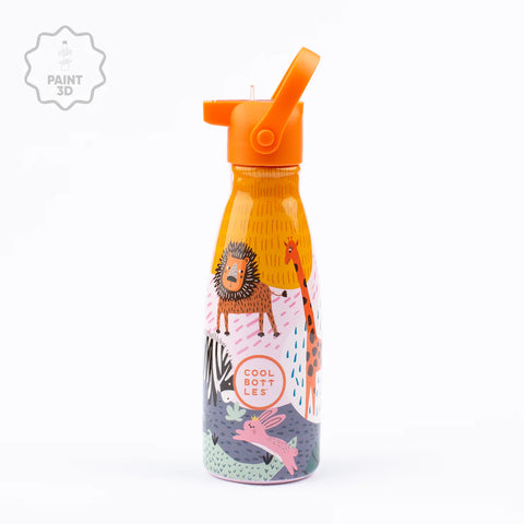 Botella Térmica Infantil de Acero Inoxidable SAVANNAH KINGDOM 260ml - COOL BOTTLES