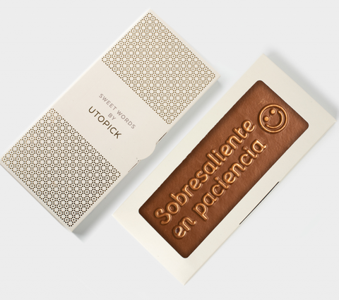 Tableta de Chocolate SOBRESALIENTE EN PACIENCIA - UTOPICK