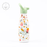Botella Térmica Infantil de Acero Inoxidable SPRING FLOWERS 260ml - COOL BOTTLES