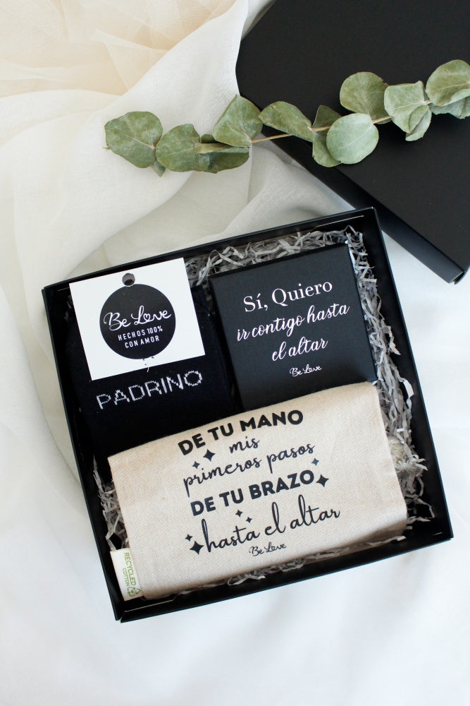 Kit Padrino De tus Manos Mis Primeros Pasos- Be Love