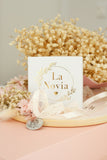 Medalla para el ramo de la novia CON FOTO PERSONALIZADA-Be Love