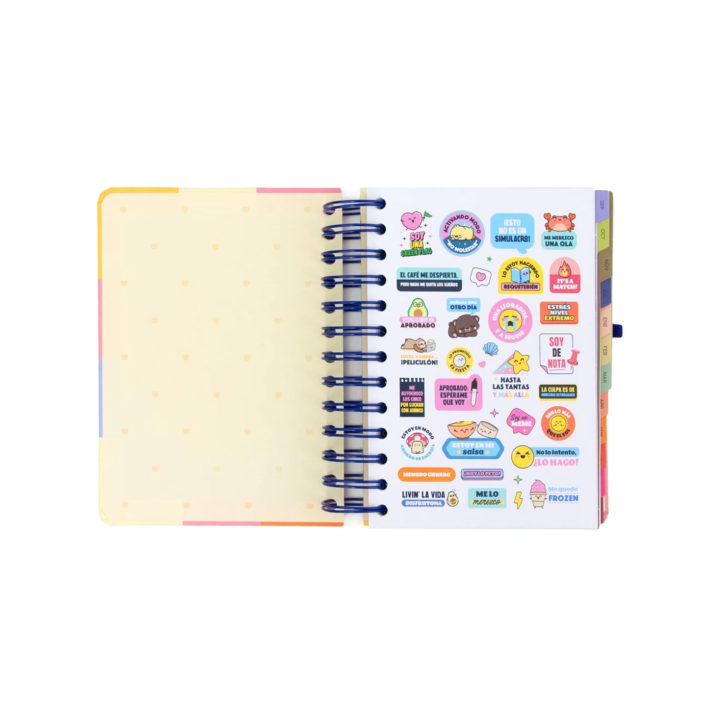 Agenda Mr. Wonderful pequeña 2026-27 Diaria - La pausa perfecta