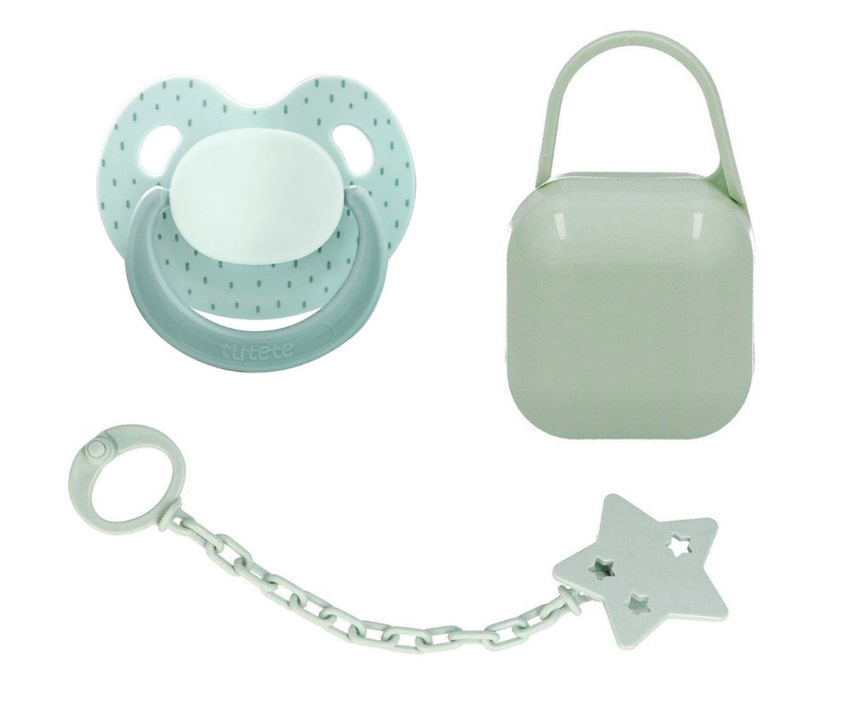 Pack Bebé Retro Slimline Verde Claro - Tutete