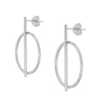 Pendientes Circle Plata 925