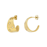 Pendientes Aro Estrellas- Be Love