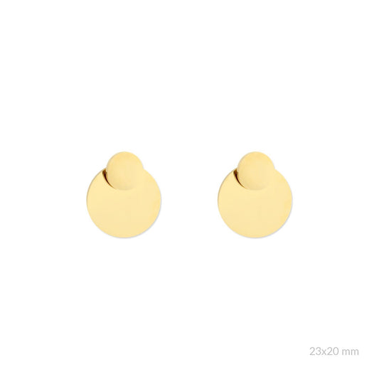 Pendientes Redondos Acero