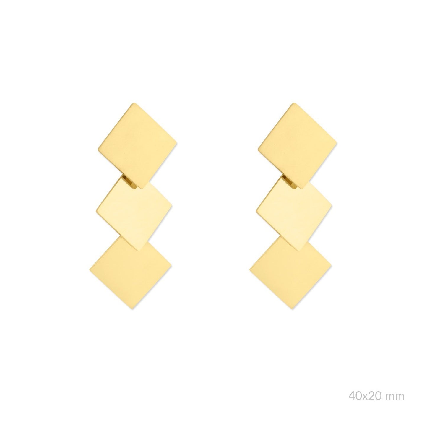 Pendientes Triangle - Acero