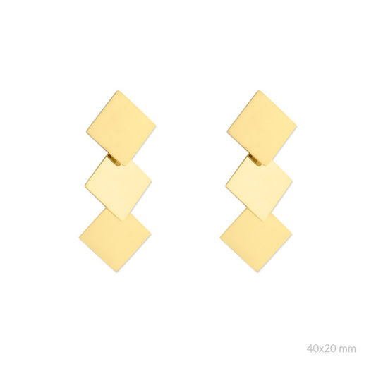 Pendientes Triangle - Acero