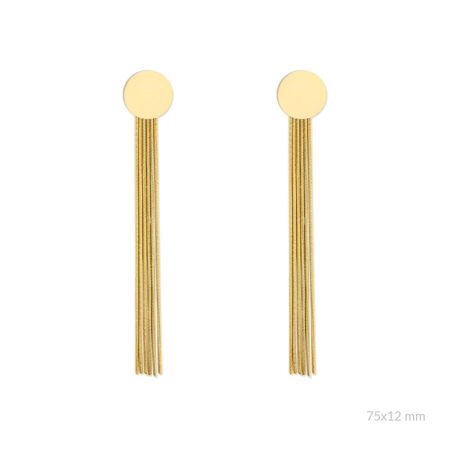 Pendientes de Acero SKY MOON