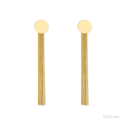 Pendientes de Acero SKY MOON