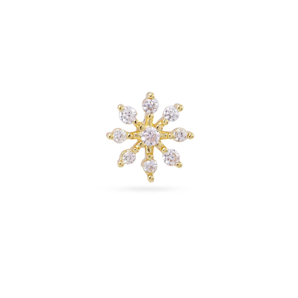 Piercings Copos de Nieve Circonitas - Anartxy