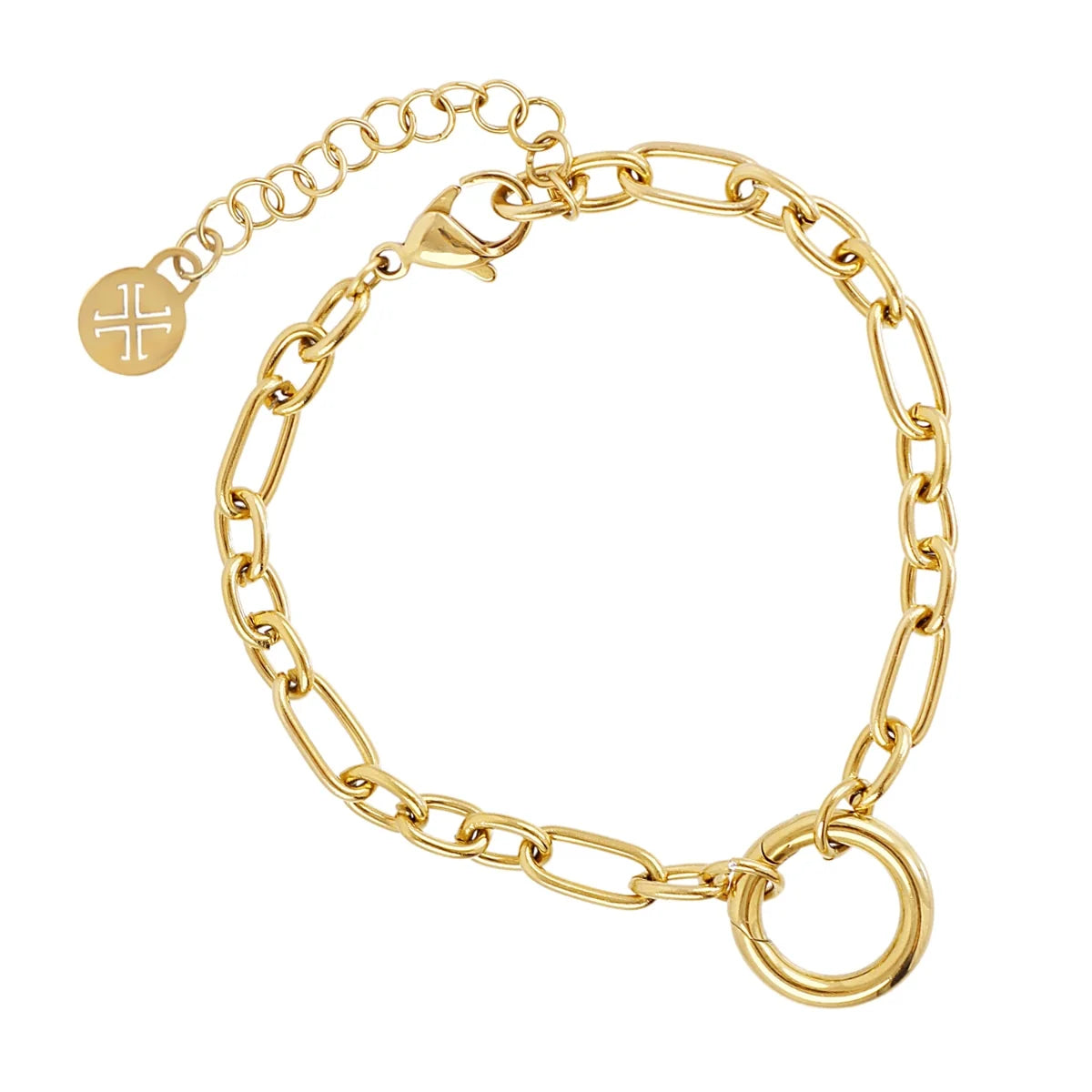 Pulsera Personalizable Eslabones Redonda - Anartxy
