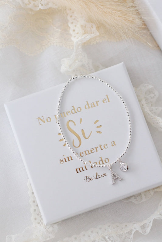 Pulsera Initial Zirconia- Be Love