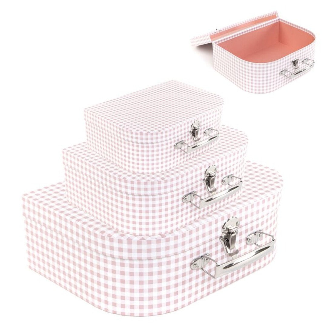 Maleta VICHY ROSA