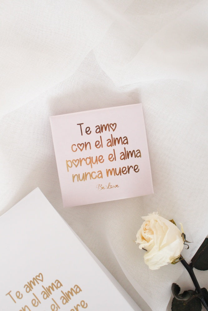 Pulsera Te amo con el alma- Be Love