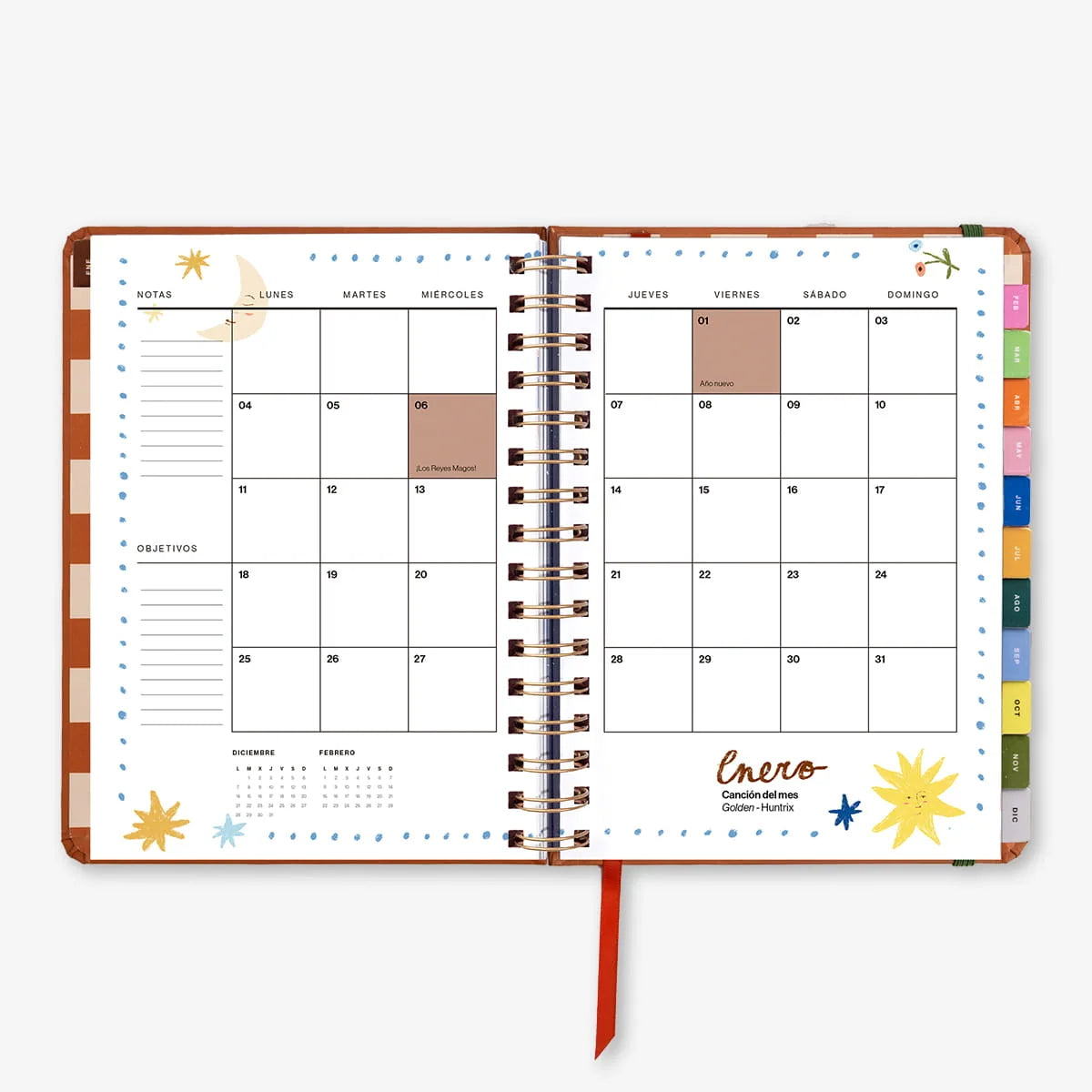 Agenda Anual Sunset Semana Vista 2027 - UO