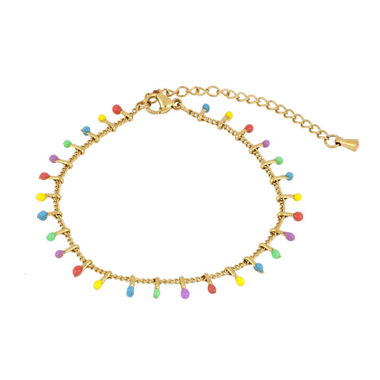 Tobillera Colorful ACERO- Varios Colores