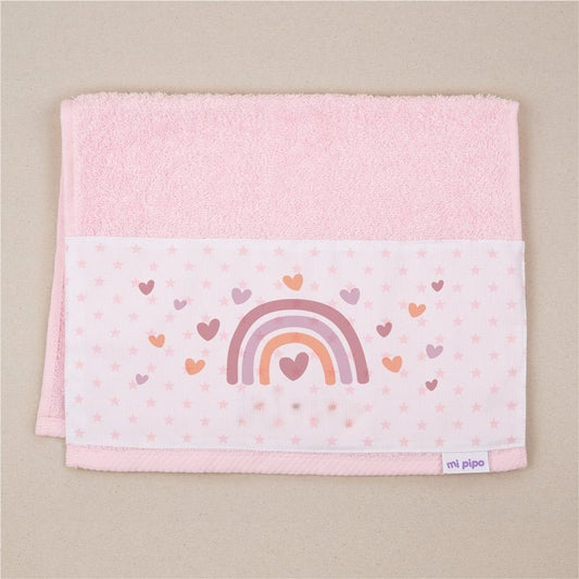 Toallita de rizo ARCOÍRIS BLUSH - MI PIPO