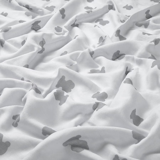 Muselina de algodón 98x118 cm Tous Baby con osos GRIS