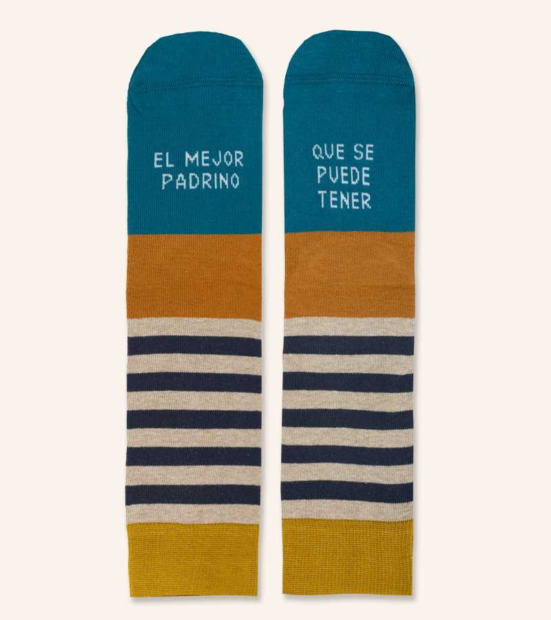 Calcetines EL MEJOR PADRINO QUE SE PUEDE TENER - UO*