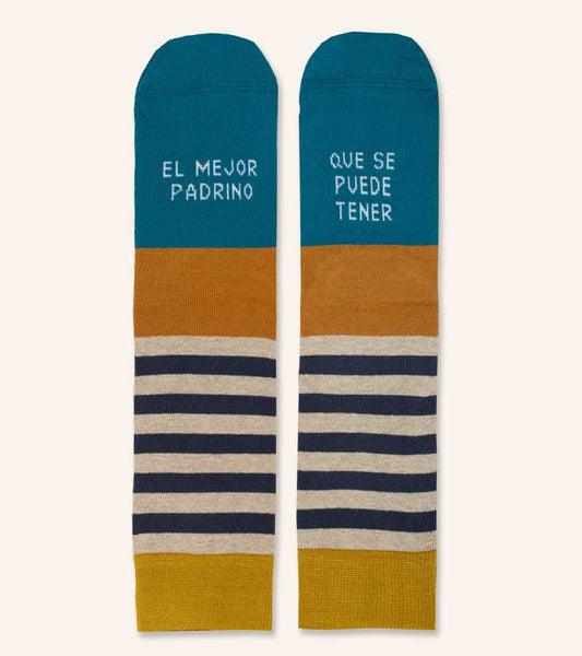 Calcetines EL MEJOR PADRINO QUE SE PUEDE TENER - UO*