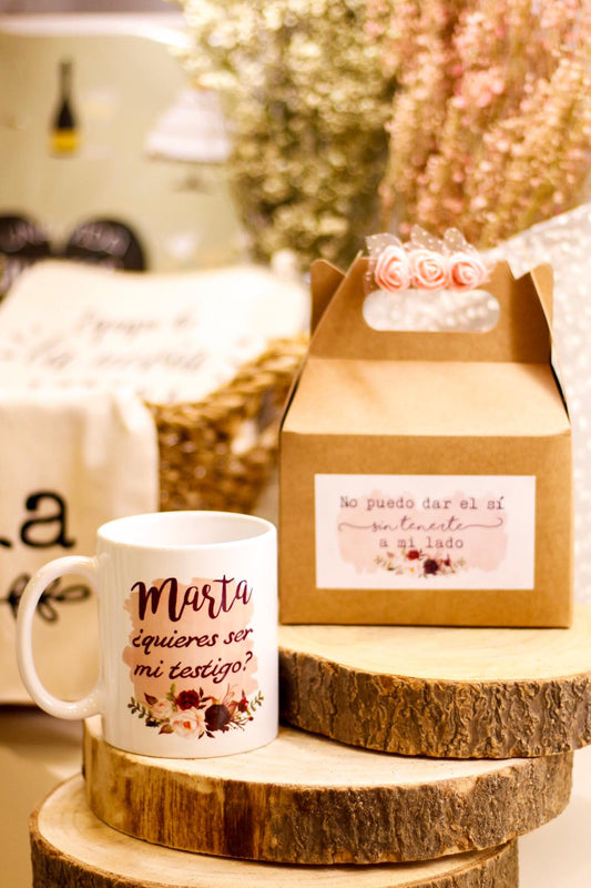 TAZA TESTIGO PERSONALIZADA - Be Love