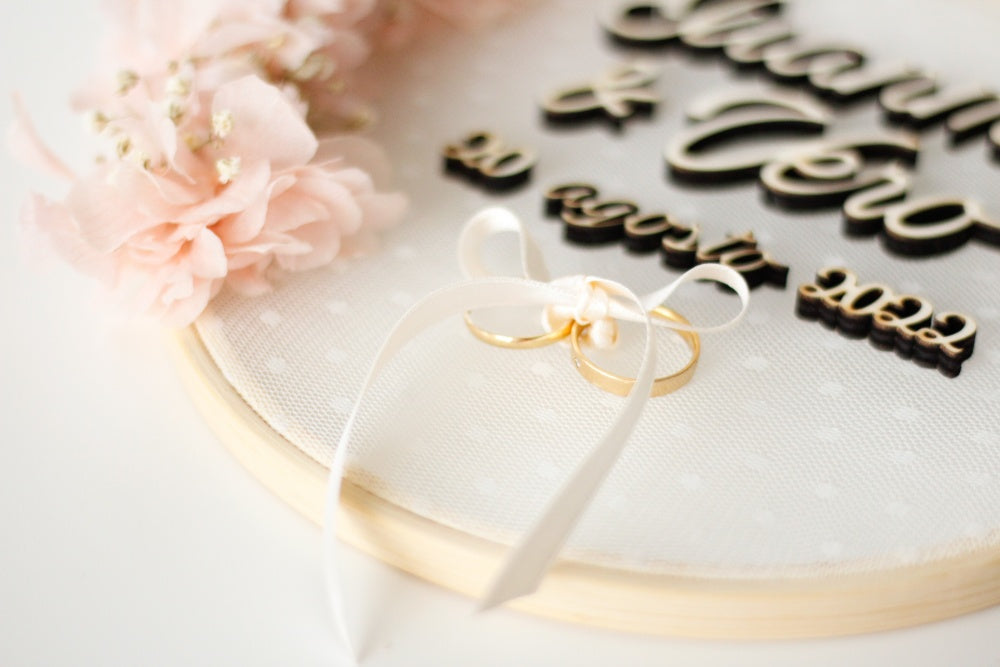 PORTA ALIANZAS HORTENSIAS ROMANTIC ROSÉ- Be Love