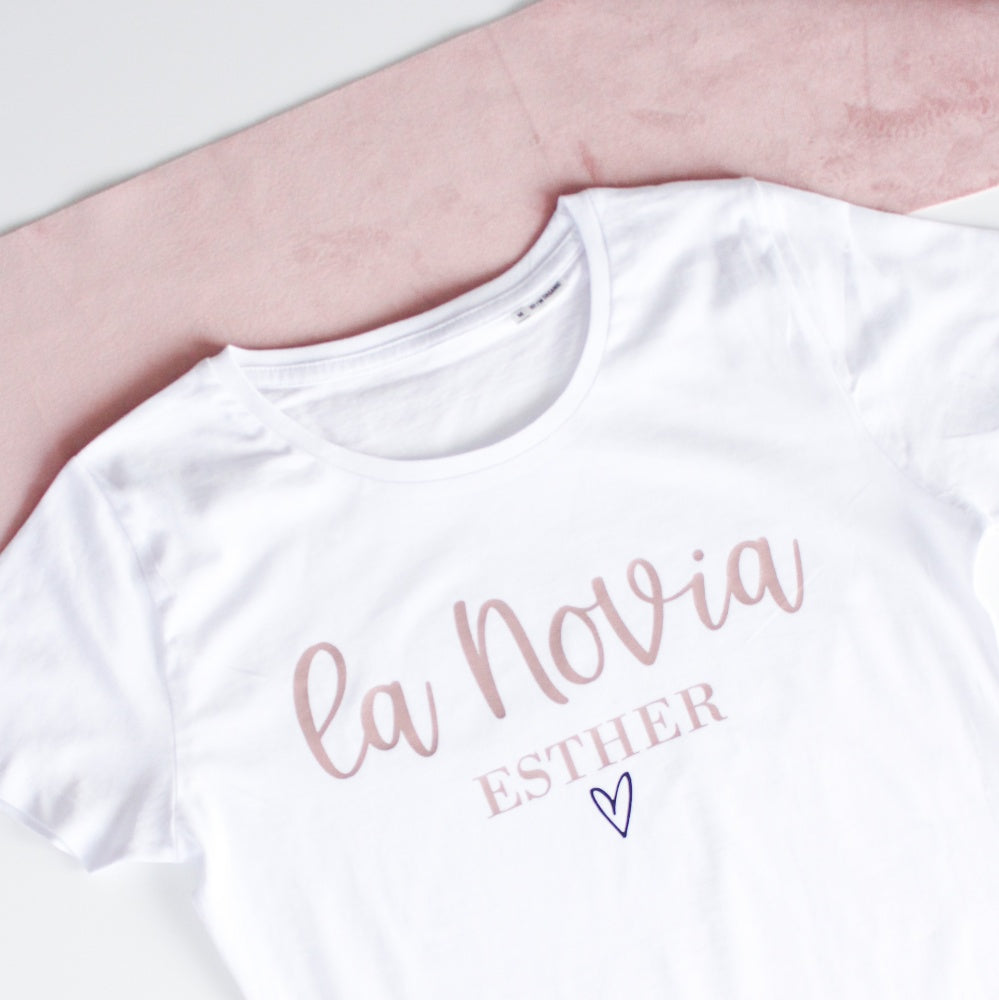 CAMISETA "LA NOVIA" PERSONALIZADA- Be Love