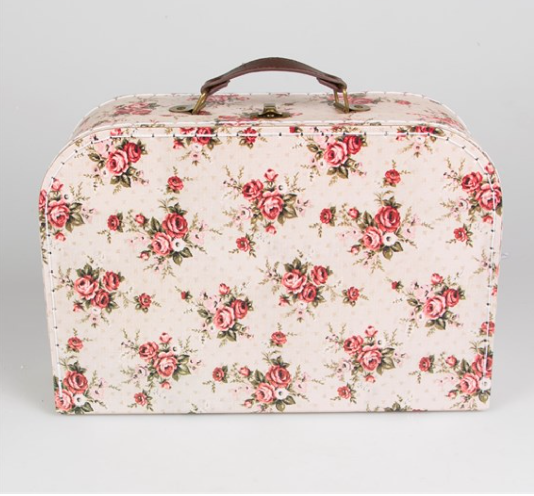 Maleta VINTAGE ROSE Suitcase- Sass & Belle