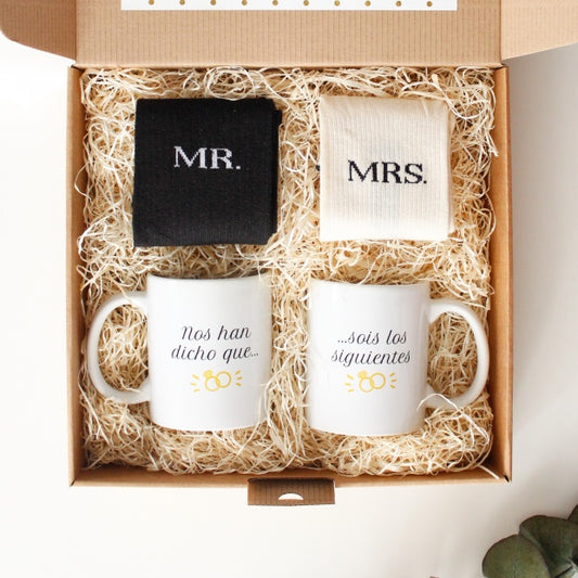 KIT "NOS HAN DICHO QUE...SOIS LOS SIGUIENTES" PERSONALIZADO-Be Love