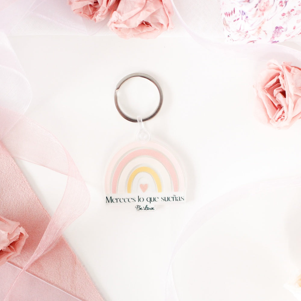 Llavero Mereces lo que sueñas- Be Love