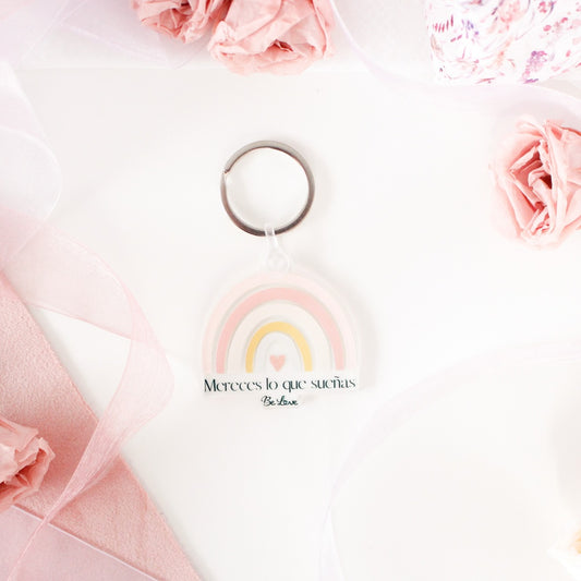 Llavero Mereces lo que sueñas- Be Love