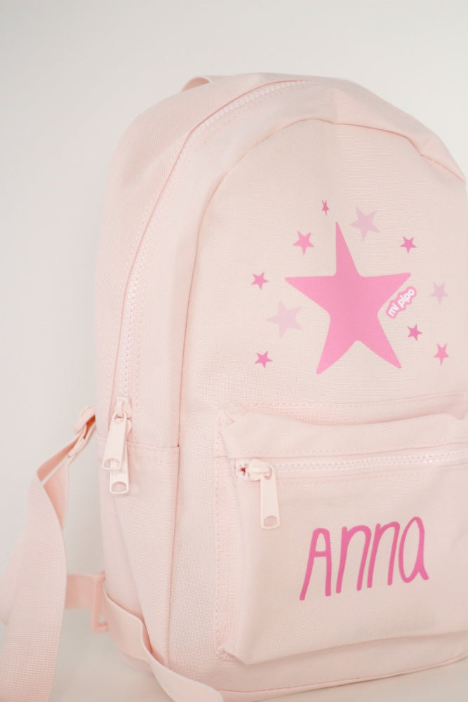 Mochila Medium Nylon PERSONALIZADA-DISEÑOS VARIOS-MI PIPO