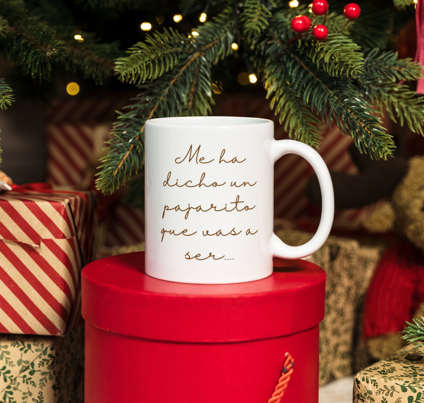 Taza Me ha dicho un pajarito que vas a ser... ABUELO, y el mejor- Be Love